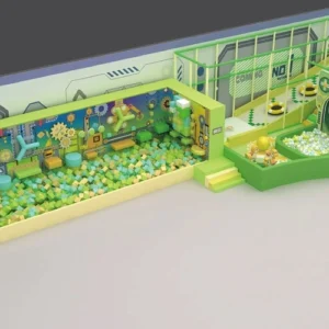 Adventure indoor playground equipment with Wall Game