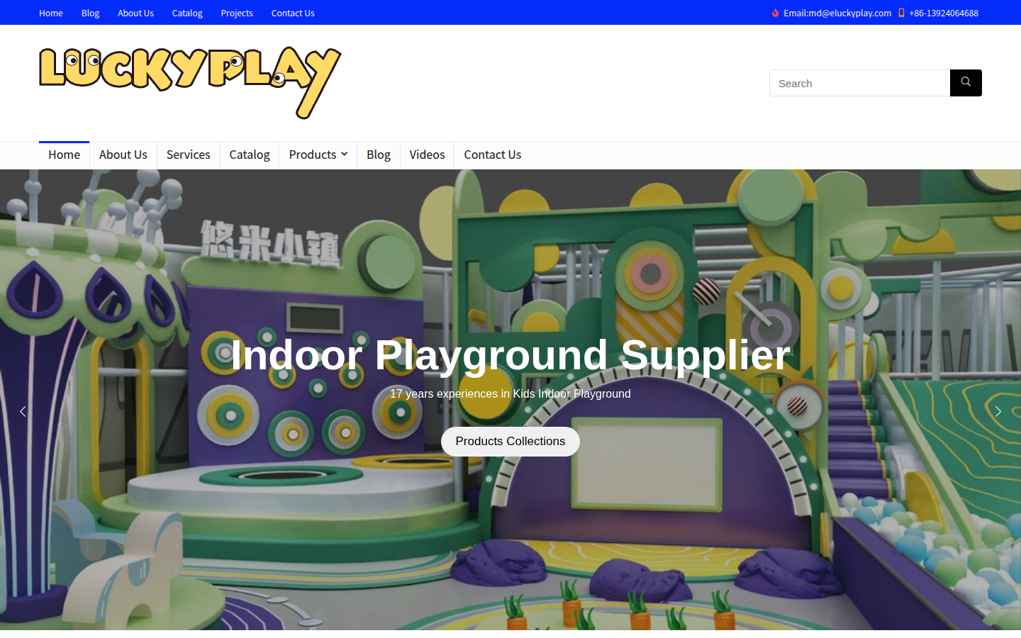 Luckyplay Group indoorplayground.com.cn homepage